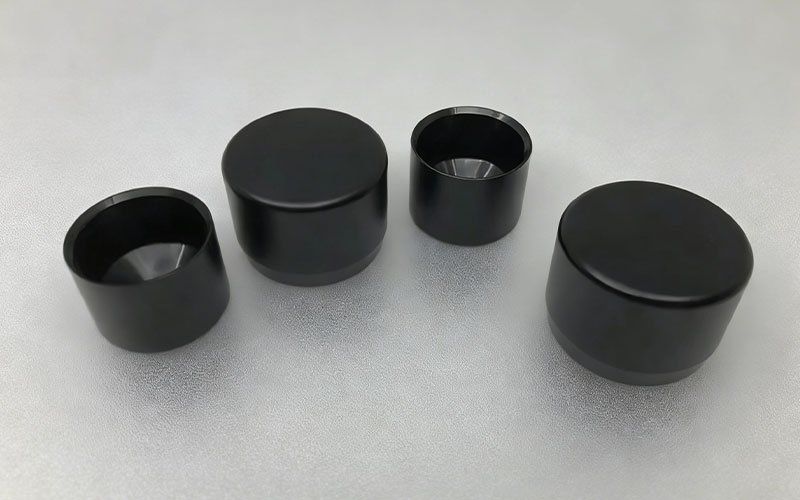 custom-matte-black-aluminum-knobs-cnc-machining
