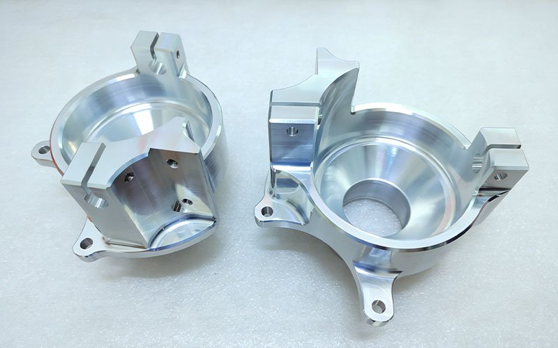High-precision CNC machined aluminum parts with smooth surface finish and tight tolerances, used for functional verification.