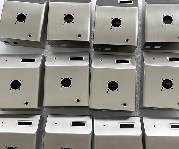Low-Volume Manufacturing Custom Stainless Steel Enclosures Custom CNC machined stainless steel enclosures.